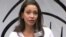 Ousted Venezuelan Congresswoman Maria Corina Machado speaking with VOA
