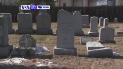 Manchetes Americanas 3 Março 2017: Túmulos judeus vandalizados