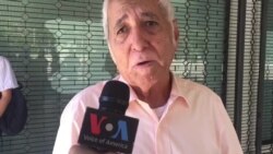 Padre de detenido venezolano pide liberación de "presos políticos"