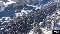 په ایران کې وروستۍ مظاهرې
