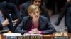 Samantha Power, exembajadora de EE.UU. ante la ONU, se dirige al Consejo de Seguridad el 23 de diciembre de 2016.[Foto: ONU]