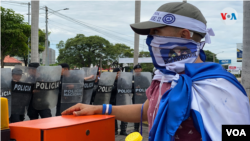 Divulgar lo que el gobierno considere como noticias falsas, podría ser objeto de cárcel en Nicaragua. Foto Houston Castillo, VOA.