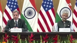 布林肯訪問印度擴大印美夥伴關係