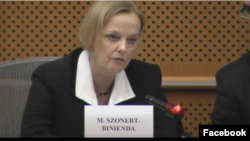 Maria Szonert-Binienda, Konsul Kehormatan Polandia di AS (Foto: Facebook video-screengrab/dok). 