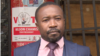 Jacob Mafume, spokesman for opposition Movement for Democratic Change says army and police assaulting protestors (C Mavhunga/VOA)