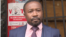 Jacob Mafume, spokesman for opposition Movement for Democratic Change says army and police assaulting protestors (C Mavhunga/VOA)