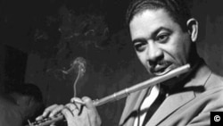 Frank Wess in the early years of his music career. (Photo by Terry Cryer)