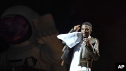 Wizkid em concerto - O2 Arena em Londres, Inglaterra - 19 out. 2019