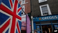 영국 런던의 소시지빵 가게. (자료사진)