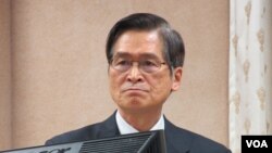 台灣國防部長嚴德發(資料圖片）