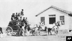 You probably didn't believe it when we said Wells Fargo's stagecoaches could hold up to 18 people, plus baggage. Here's proof!