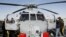 FILE - A navy MH-60R Seahawk helicopter aboard the USS Ronald Reagan aircraft carrier, Dec. 23, 2007, in San Diego.