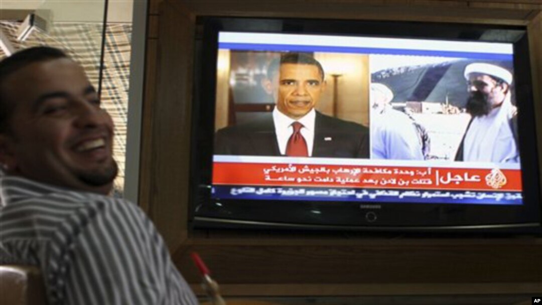Alegria. Obama apanhou Osama