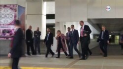 Bachelet inició su visita a Venezuela