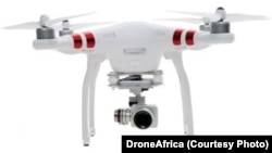 Un drone qu'utilise la société DroneAfrica, au Cameroun.