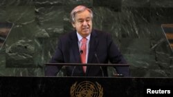 ကုလအတွင်းရေးမှူးချုပ် Antonio Guterres