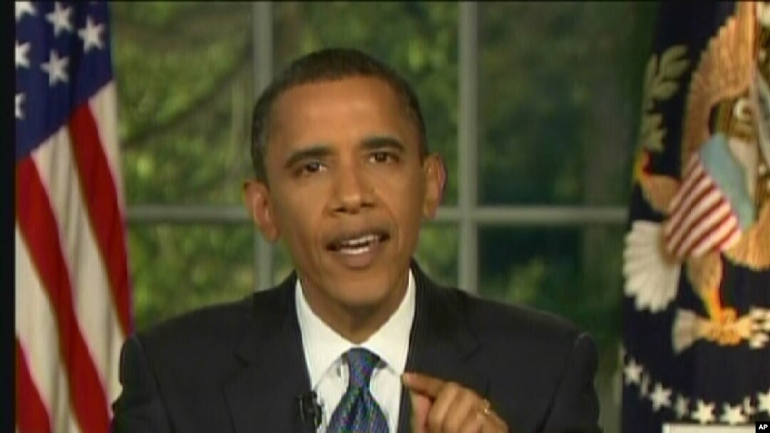 Pidato mingguan Presiden Obama membahas langkah-langkah yang dapat diambil guna membantu menciptakan lapangan kerja di AS (2/6).