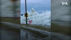 Дивіться: крижане цунамі біля Ніагарського водоспаду. Відео