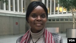 UDr. Thinah Moyo, umqeqetshi eUniversity of Pretoria okhokhela uhlelo lokucubungula lokubuthanisa ulwazi mayelana ngomhlabathi, uresearcher kuhlanganiso yeLand Observetory, osebenzela eSouth Africa.