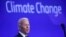 Prezidan Joe Biden pwononse yon diskou nan ouveti konferans COP26 Nasyonzini an sou chanjman klimatik nan vil Glasgow, peyi L'Ekos, Lendi 1 Nov. 2021.