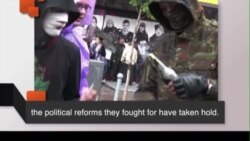 Học từ vựng qua bản tin ngắn: Barricade (VOA)