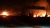 انفجارهای مهیب در پایگاه هوایی در حومه دمشق