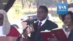 Le nouveau président du Malawi, Chakwera, prête serment