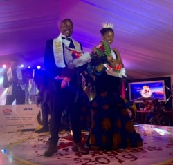 Mr. and Miss Y+ Beauty Pageant 2019-2020 in Kampala, Uganda, Nov. 22, 2019. (Halima Athumani/VOA)