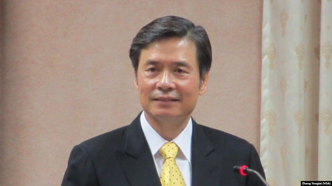 台灣駐美代表金溥聰在立法院接受質詢 (美國之音 張永泰)