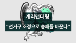 게리맨더링..."선거구 조정으로 승패를 바꾼다"