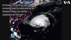 El huracán Florence amenaza la costa este de EE.UU.