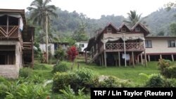 A general view of Wailotua Village No. 1, an inland community of about 200 people that is prone to flooding, cyclones and landslides, about 65 km (40 miles) north of the capital Suva, Fiji, Dec. 8, 2017.