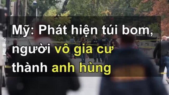 Mỹ: Phát hiện túi bom, người vô gia cư thành anh hùng