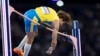 Armand Duplantis, of Sweden, sets a new world record in the men's pole vault final at the 2024 Summer Olympics, Aug. 5, 2024, in Saint-Denis, France. 