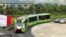 A Chinese company has unveiled a Autonomous Rail Rapid Transit smart bus that doesn't need a driver or tracks. (CRRC)