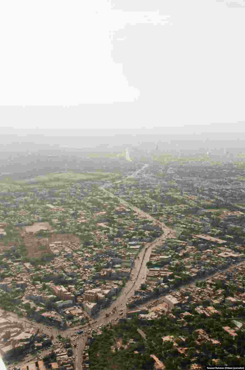 لاہور شہر کا ایک منظر