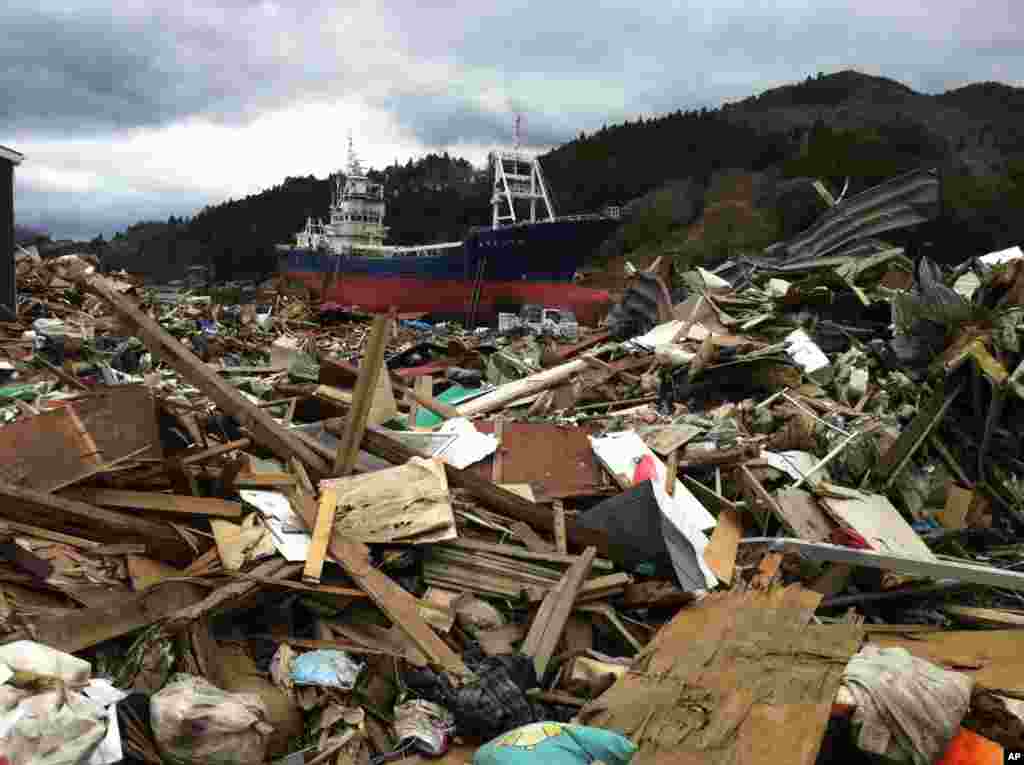 The March 2011 tsunami reduced entire towns to rubble.