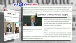 VOA60 Elections - Donald Trump Sets Tough Immigration Priorities