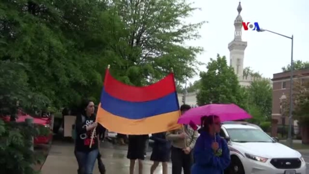 Վաշինգտոնահայությունը կազմակերպել էր բողոքի ցույց Թուրքիայի դեսպանության առջև