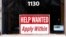 ARCHIVO – Un letrero de contratación en una oficina de seguros de Allstate en Elgin, Illinois, el 19 de marzo de 2022.