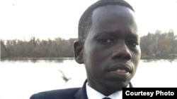 Manyok Lual, who works at South Sudan's embassy in Washington, says the embassy owes him more than a year's worth of back pay. 