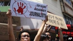 En todo el mundo se producen reclamos para que se detenga la violencia contra los periodistas.