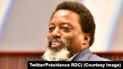 Le président Joseph Kabila prononce son adresse à la nation à Kinshasa, RDC, le 19 juillet 2018. (Twitter/Présidence RDC)