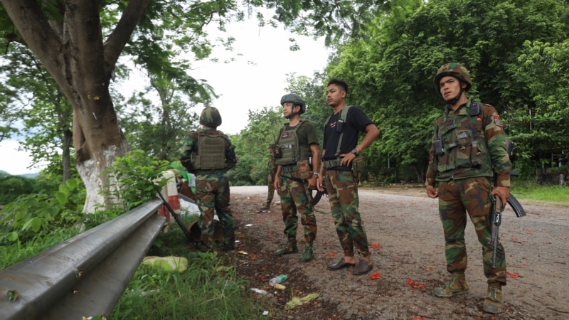 Myanmar ethnic armed group claims control of town on key trade highway 