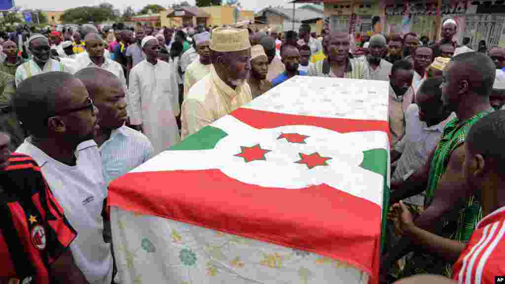 Funeral of UPD-Zigamibanga party Zedi Feruzi