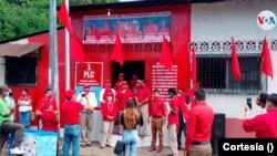 El Partido Liberal Constitucionalista de Nicaragua en su primer mitin político de la campaña de 2021. Foto cortesía.