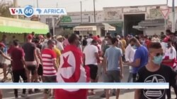 VOA60 Afrikaa - Tunisia’s President Suspends Parliament For 30 Days