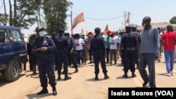 Presença da Polícia atrasa marcha da UNITA em Malanje, Angola