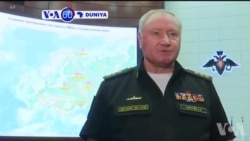 VOA60 Duniya: Kwamandan Sojojin Ruwan Rasha Admiral Korolev Ya Bada Sanarwar Soma Atisayen Saojoji A Mediterranean