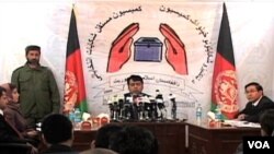 د انتخاباتي شکایتونو د اوریدو علني غونډه